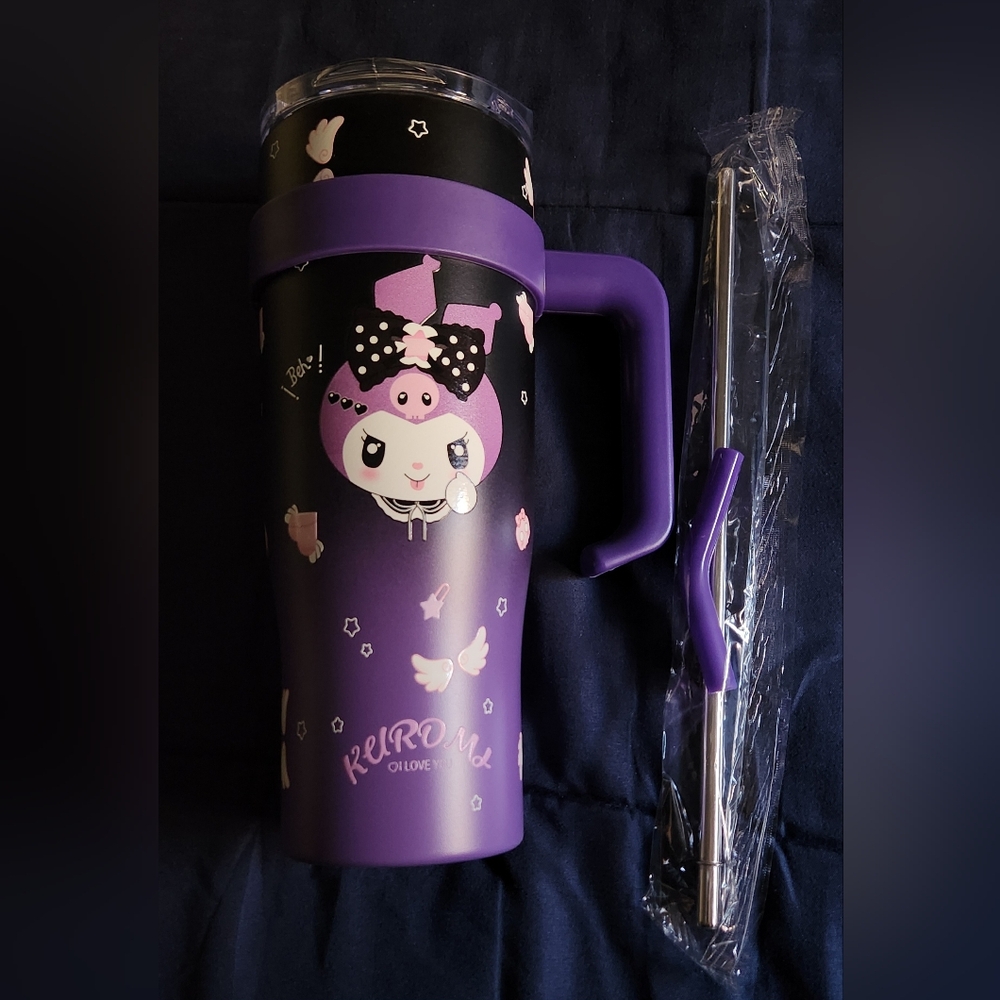 *SOLD*Sanrio Kuromi Insulated Tumbler